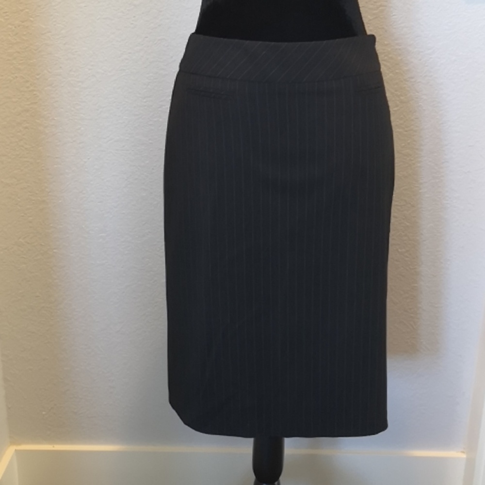 Ann Taylor Pin Striped Skirt
